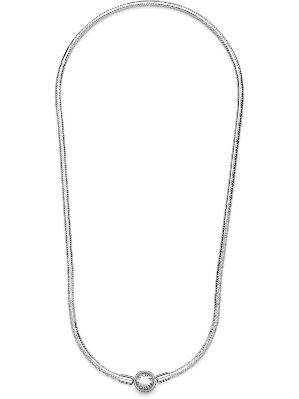Iconic Snake Chain Charm Necklace - Picture 2 of 7